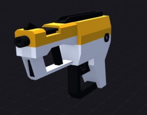 Пистолет 3d model inno