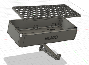 Мыльница настенная