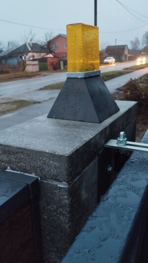 Постамент для лампы подкатных ворот