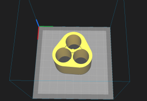 Холдер 18650 (Треугольник)