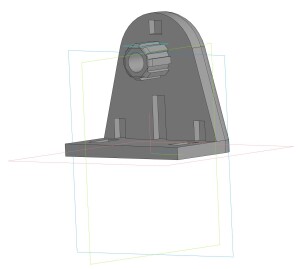 Крепление жалюзи левое