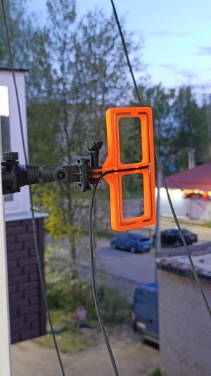 Корпус антенны Moxon на частоту 869 МГц (мештастик)