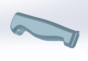 Ручка ножа трамонта