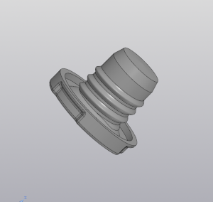 Старый  советский термос. Крышка для него в месте с ключём.