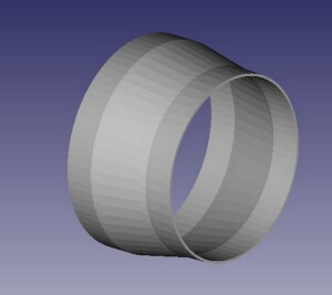 Переход для кухонной вытяжки