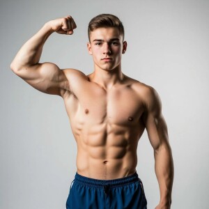 Статуэтка спортивного парня