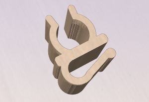 Крепление кабеля в переноске