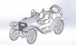 Старинный автомобиль