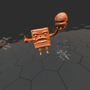 Злобный губка боб