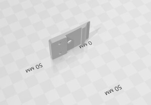 Защёлка экрана душевой кабинки