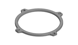 Проставочное кольцо под динамик 13 см в переднюю дверь УАЗ Патриот.