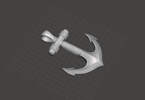 подвеска якорь гладкий