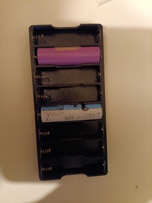 Холдер 18650 8 ячеек