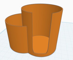 Органайзер для ватных дисков и палочек