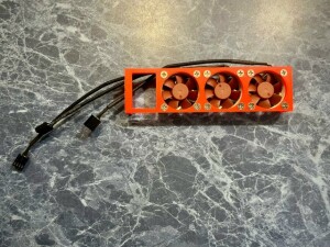 Держатель кулеров 40х10 мм для корпуса Jonsbo NV10   Fan bracket for Jonsbo NV10 Case 40х10 mm