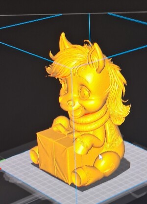 Пони с подарком