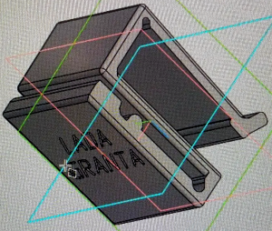 Клипса для очков на козырек (LADA GRANTA)