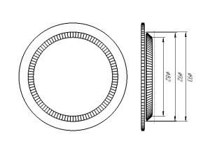 Заглушка Toyota