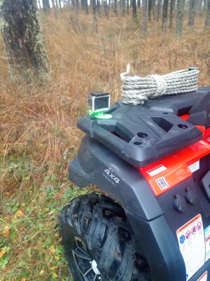 Крепление камеры к квадроциклам CFMOTO (в штатный быстросъём)