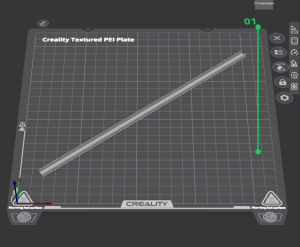 Заглушка паза конструкционного профиля 20х20, паз 6 мм