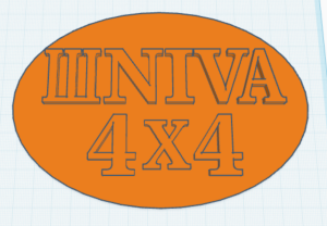 Шильдик ШNIVA 4x4
