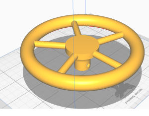Руль для советской детской машинки