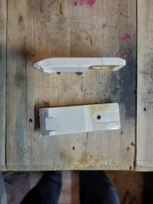 крепление ручки холодильника LG/