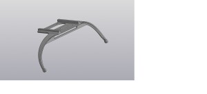 Шасси модели самолета