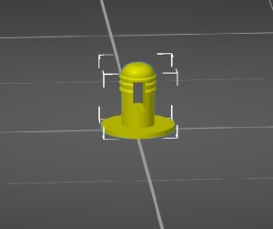 Клипса направляющей шторки Мерседес Вито