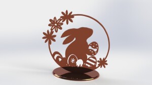 силуэт пасхального кроля