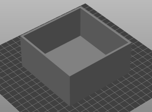 Коробка 10*10*5 с крышкой