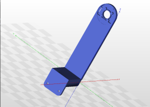 AD5X IFS mount - подача материала сверху