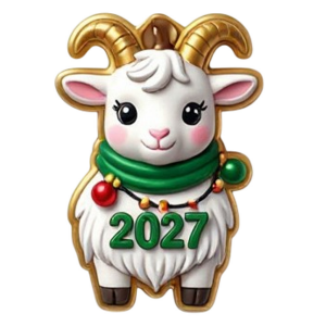 Магнитик на холодильник 2027