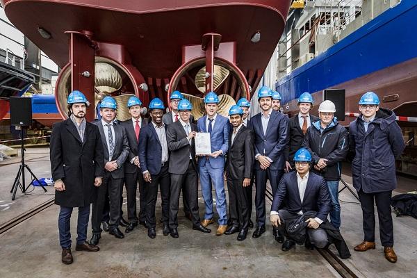 Первый в мире 3D-печатный корабельный винт получил сертификат типа