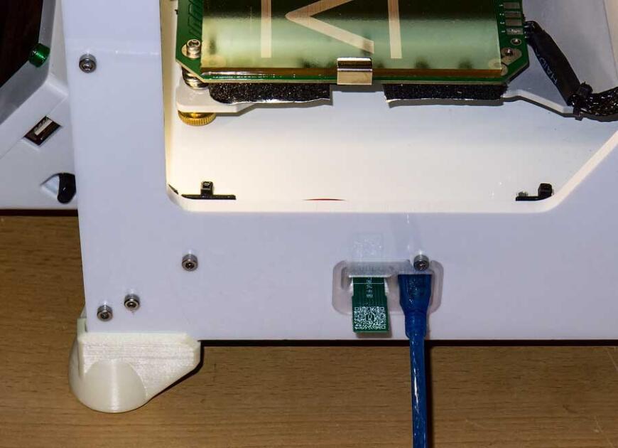 Рамка с направляющими для uSD и USB