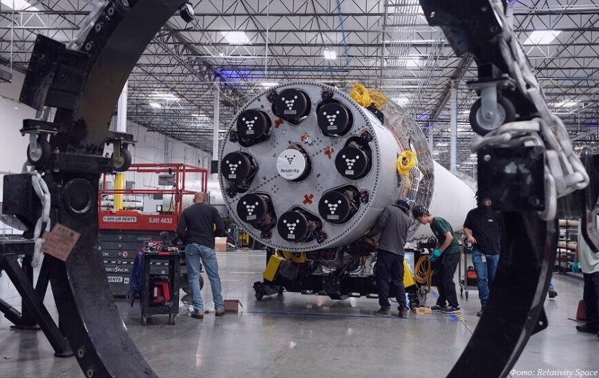 Relativity Space испытывает 3D-печатную ракету-носитель