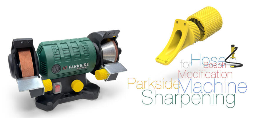 Модификация заточного настольного станка от Parkside