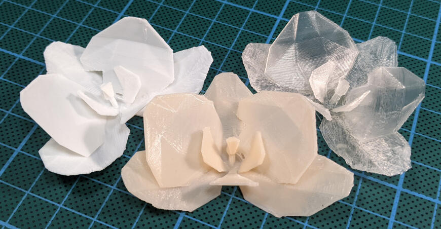 LowPoly Орхидея