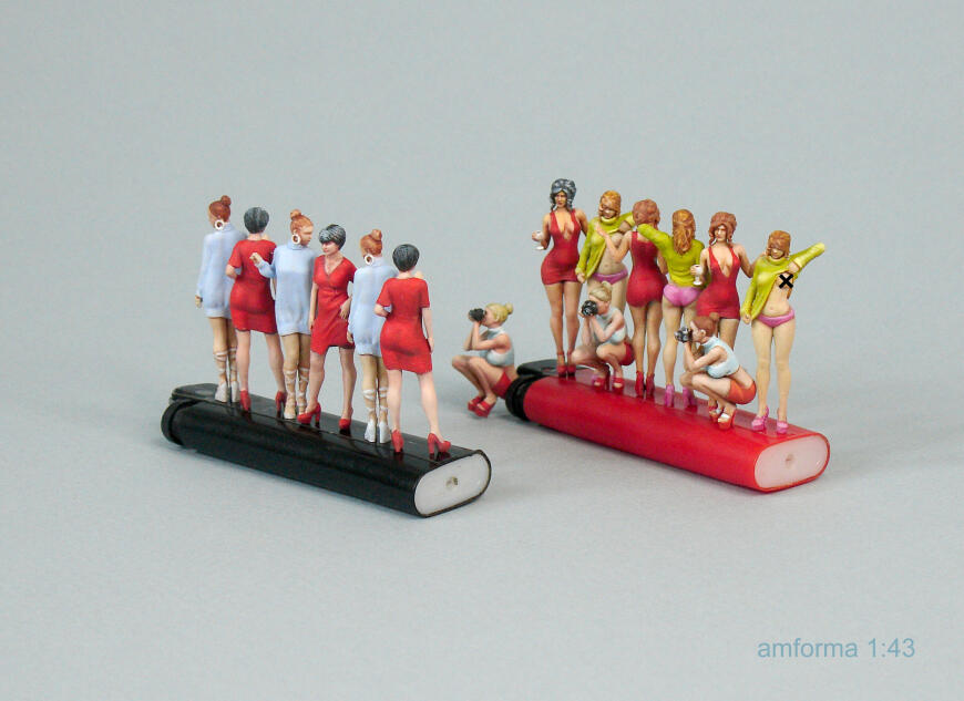 Фотосессия в масштабе 1:43