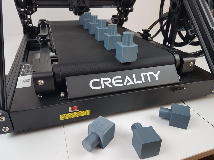 Новинка! 3D-принтер Creality CR-30 PrintMill, первая печать