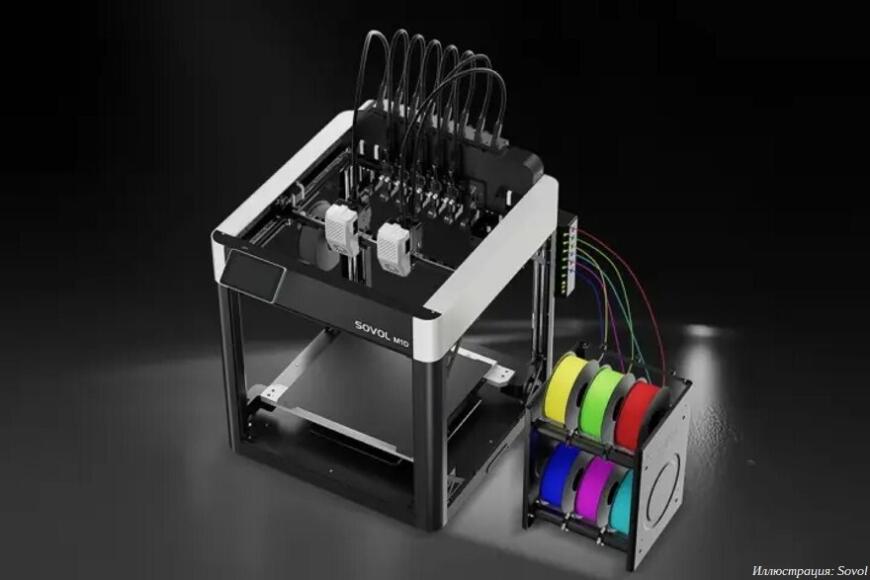 Новый 3D-принтер от Sovol сочетает тулченджер с кинематикой IDEX