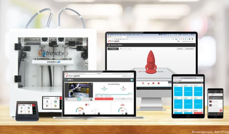 Облачная платформа AstroPrint перешла в руки BCN3D