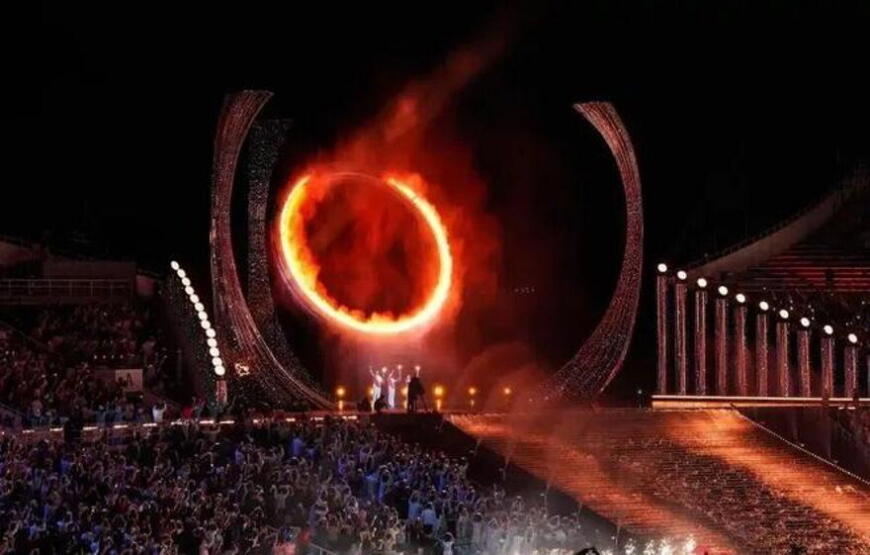 Технологии 3D-печати помогли возвести шестнадцатиметровый монумент Олимпийского огня