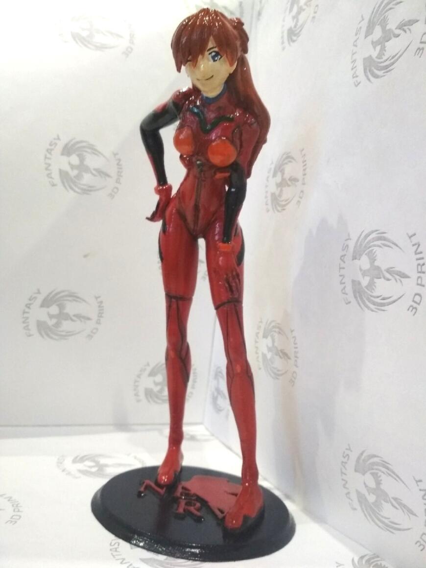 Аска Ленгли из аниме Евангелион