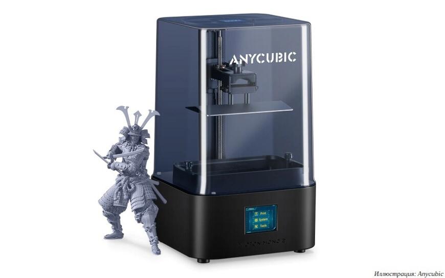 Photon Mono 2: новый MSLA 3D-принтер начального уровня от Anycubic