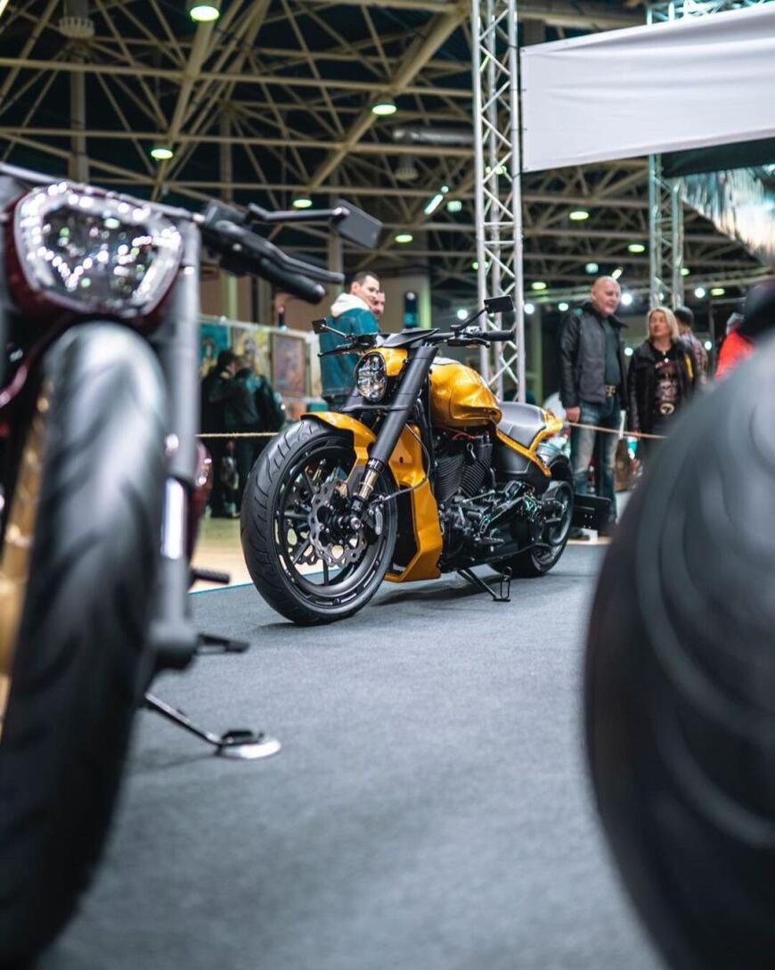 Напечатали обвес на Harley-Davidson FXDR от @box39co