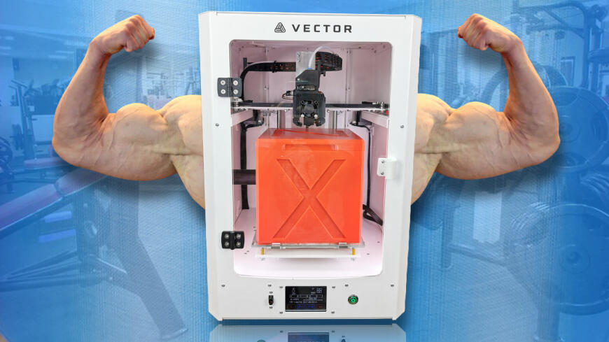 Vector 200 от Geralkom - 3D принтер с железным характером! Vector 200 от Geralkom - 3D принтер с железным характером!