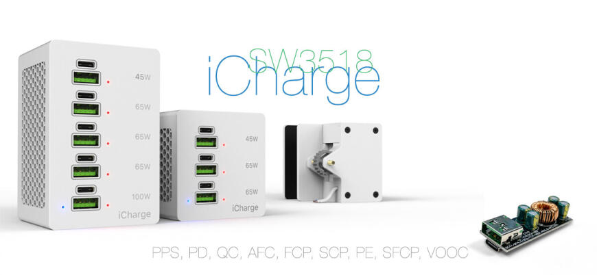 iCharge — мощный модульный зарядный блок iCharge — мощный модульный зарядный блок