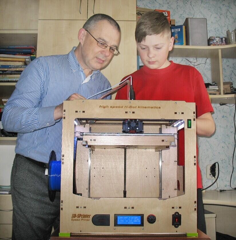 Наша жизнь  с 3D-SPrinter. Муки выбора и творчества.
