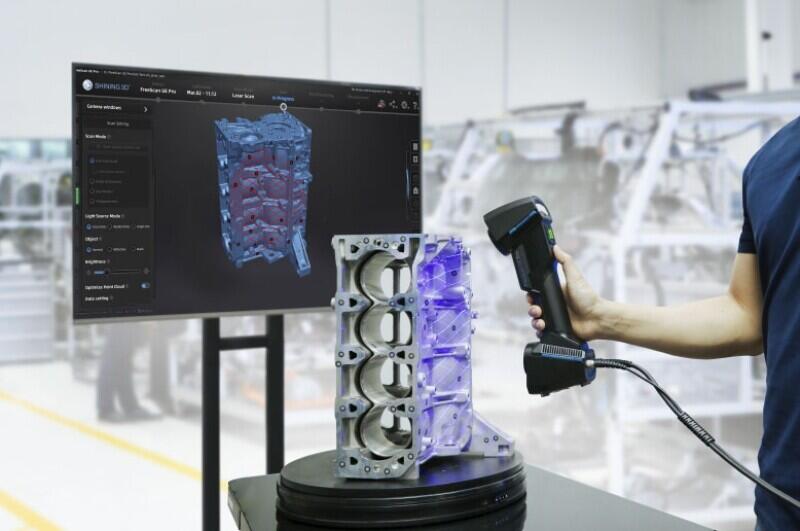 Вебинар: 3D-сканеры Shining 3D FreeScan UE в литейной отрасли Вебинар: 3D-сканеры Shining 3D FreeScan UE в литейной отрасли